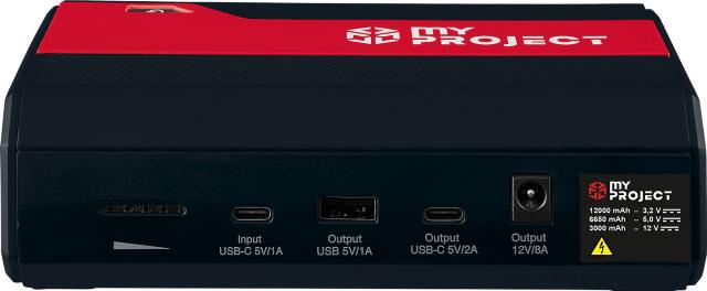 MY PROJECT Startovací zdroj s powerbankou