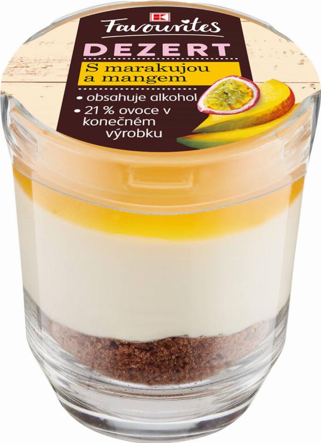 K-Favourites Dezert ve skle různé druhy