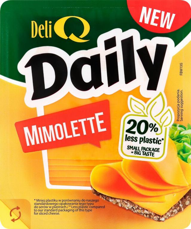 DELI Q DAILY Mimolette plátky