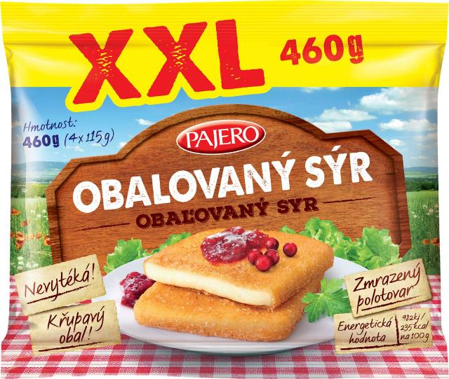 Pajero XXL Obalovaný sýr