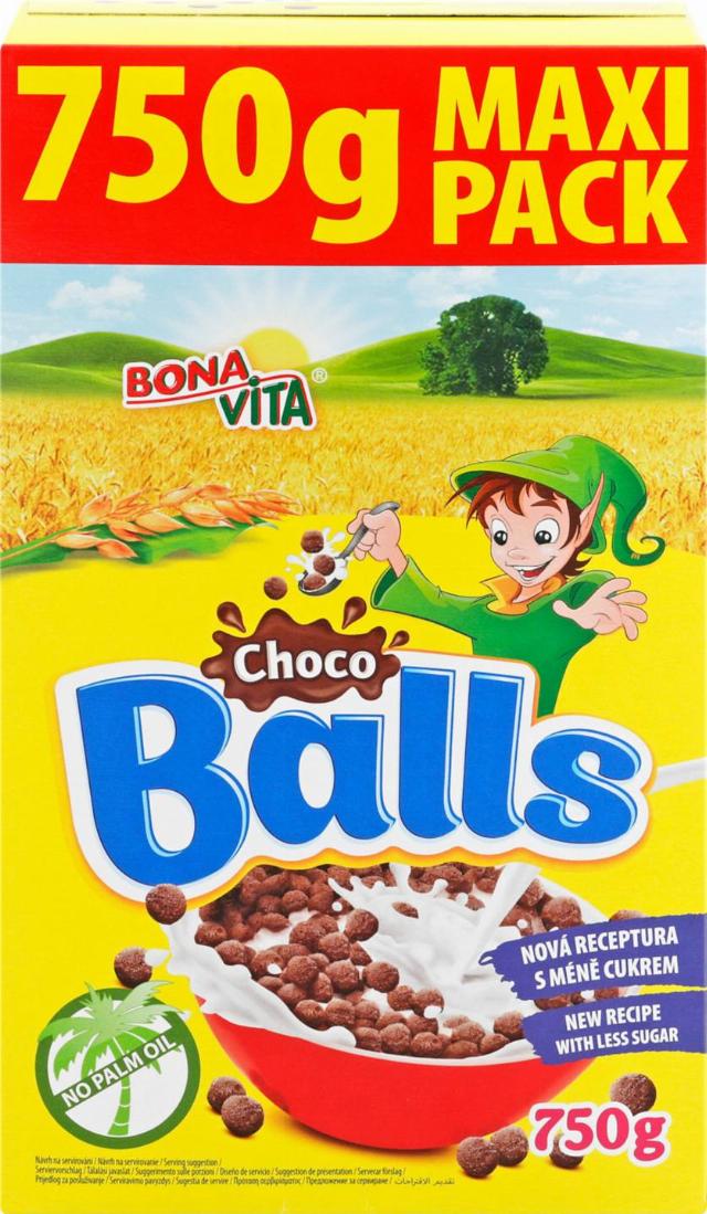 Bonavita cereálie Choco balls