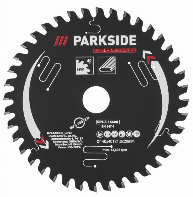 PARKSIDE Pilový kotouč