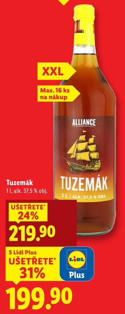  Tuzemák, 1 l