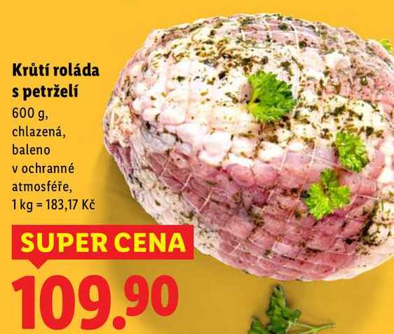 Krůtí roláda s petrželí, 600 g