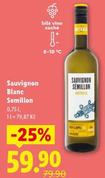 Sauvignon Blanc Semillon, 0,75 l