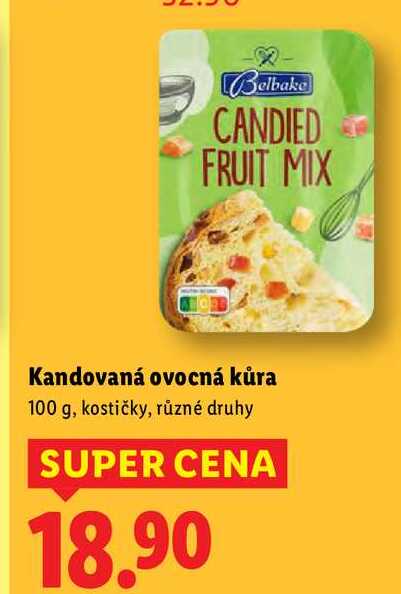 Kandovaná ovocná kůra, 100 g