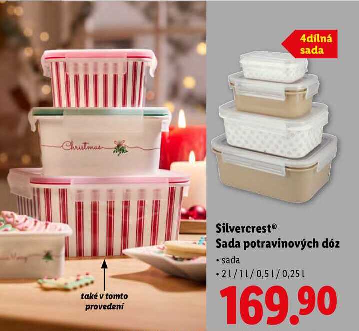 Silvercrest Sada potravinových dóz