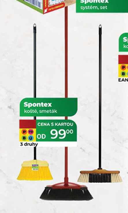 Spontex koště, smeták 1 ks