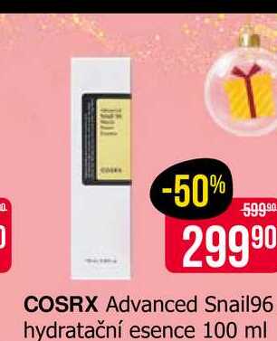 COSRX Advanced Snail96 hydratační esence 100 ml 