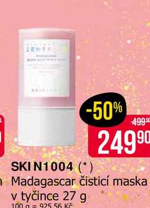 Madagascar čisticí maska v tyčince 27 g 