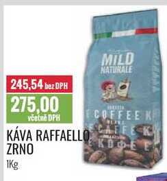 KÁVA RAFFAELLO ZRNO 1Kg