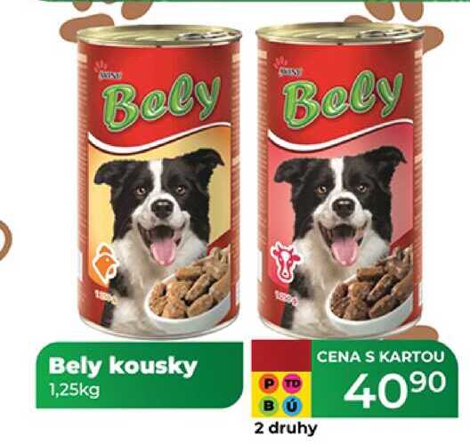 Bely kousky 1,25 kg