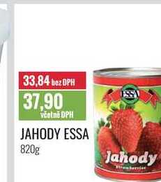 JAHODY ESSA 820g 