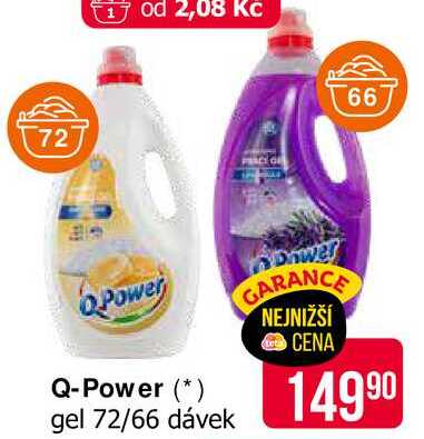 Q-Power gel 72/66 dávek