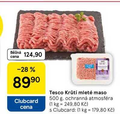 Tesco Krůtí mleté maso, 500 g 