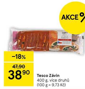 Tesco Závin, 400 g 