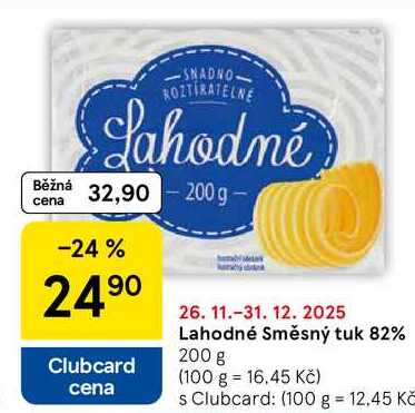 Lahodné Směsný tuk 82%, 200 g  