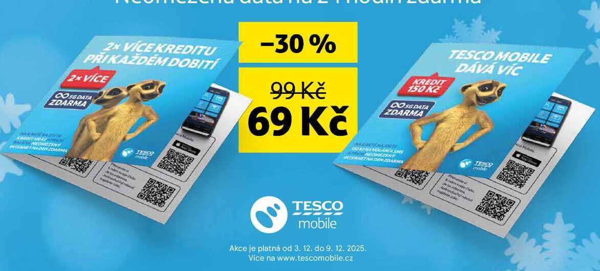 TESCO mobile dává více 