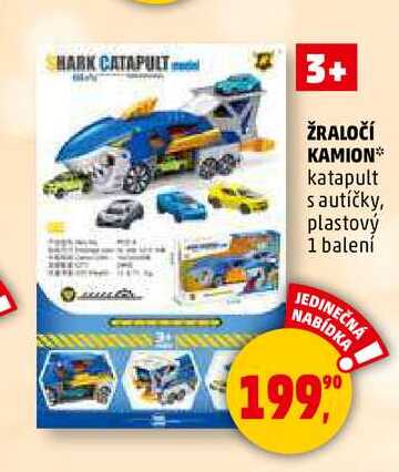 ŽRALOČÍ KAMION, 1 balení