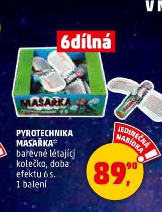 PYROTECHNIKA MASAŘKA, 1 balení 