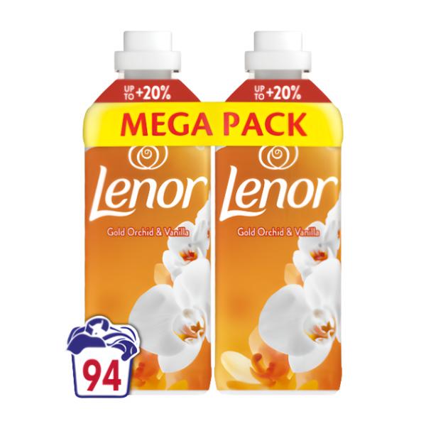 Lenor Aviváž Gold Orchid & Vanilla, duopack 2x 987 ml