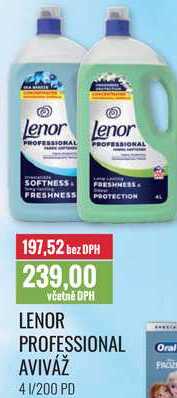 LENOR PROFESSIONAL AVIVÁŽ 4 l/200 PD