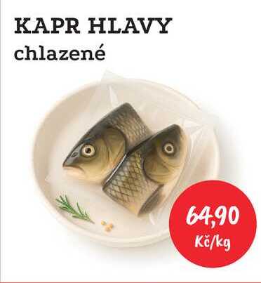 KAPR HLAVY chlazené 1kg 