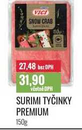 SURIMI TYČINKY PREMIUM 150g