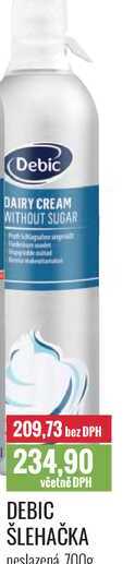DEBIC ŠLEHAČKA neslazená 700g  v akci