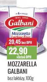 MOZZARELLA GALBANI bez laktózy, 100g