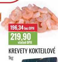 KREVETY KOKTEJLOVÉ 1kg