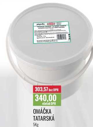 OMÁČKA TATARSKÁ 5Kg