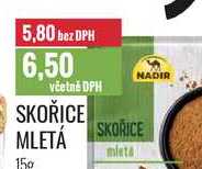 SKOŘICE MLETÁ 15g