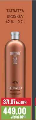 TATRATEA BROSKEV 42% 0,7l