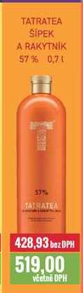 TATRATEA ŠÍPEK A RAKYTNÍK 57% 0,7l