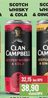 SCOTCH WHISKY & COLA 250ml