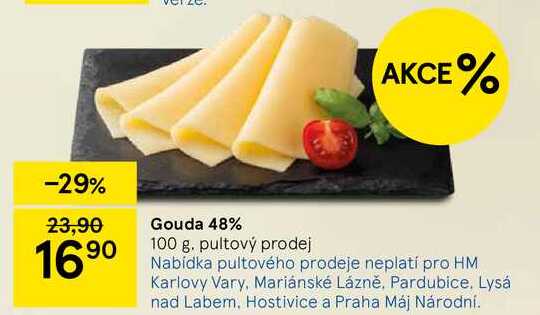 Gouda 48%, 100 g