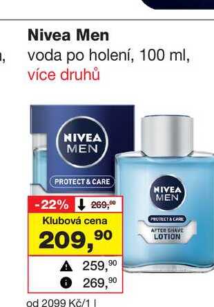 Nivea Men voda po holení, 100 ml