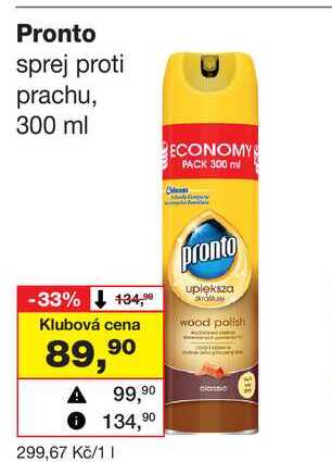 Pronto sprej proti prachu, 300 ml