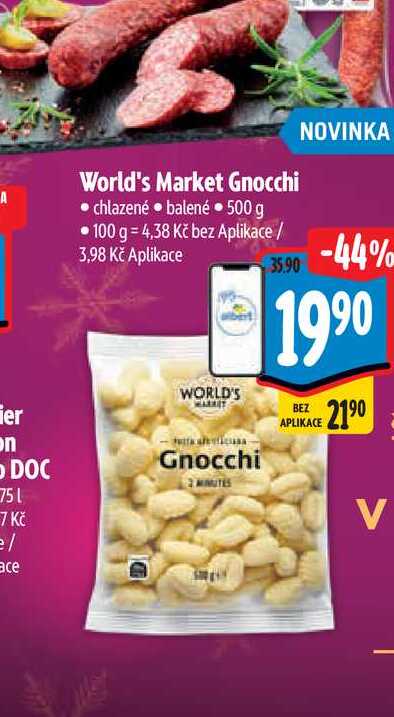 World's Market Gnocchi 500 g