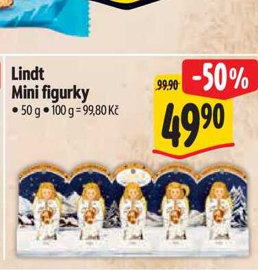 Lindt Mini figurky 50 g