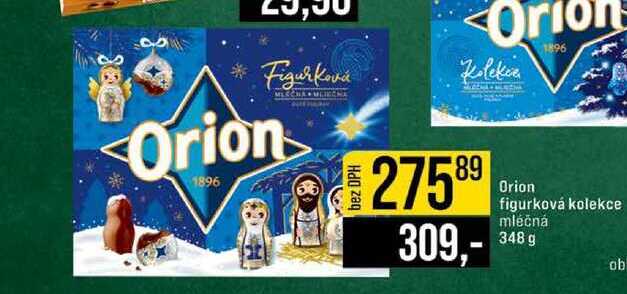 Orion figurková kolekce mléčná 348 g