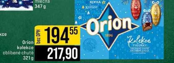 Orion kolekce oblíbené chutě 321g 