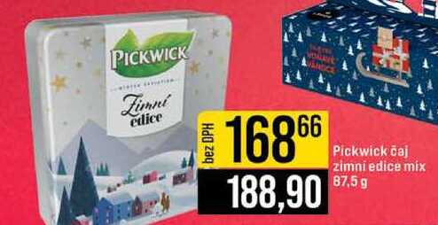 Pickwick čaj zimni edice mix 87,5 g 