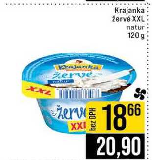 Krajanka žervé XXL natur 120 g 