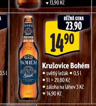   Krušovice Bohém 0,5 l