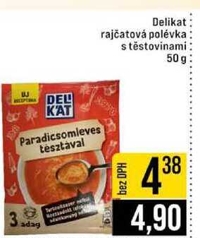 Delikat rajčatová polévka s těstovinami 50 g