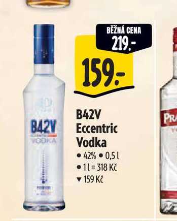 B42V Eccentric Vodka 0,5 l