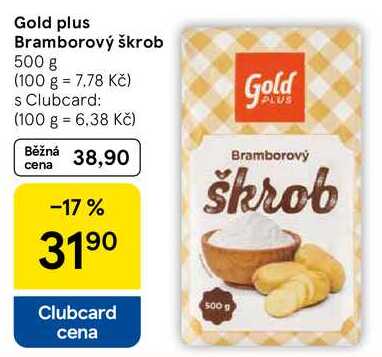 Gold plus Bramborový škrob, 500 g 