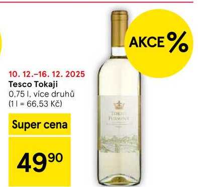 Tesco Tokaji, 0,75 l, více druhů